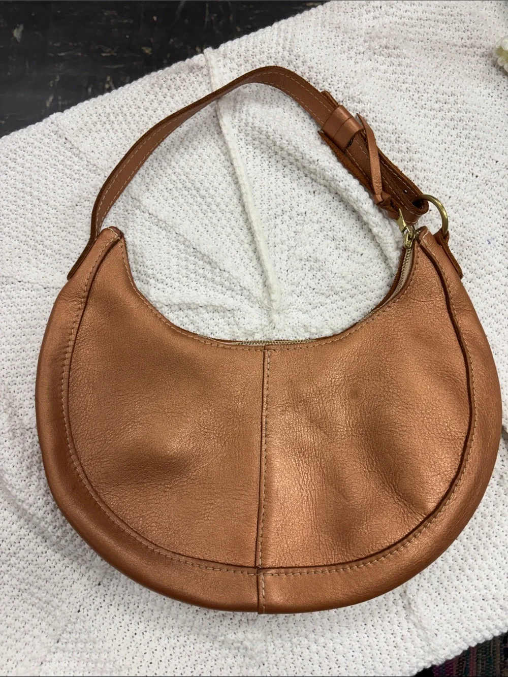 Unicorn Portland Leather Goods  Nova Bag with Tassel Pouch